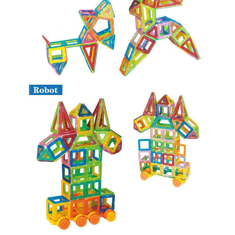 3D Magnetic Building Blocks - Set-by-Toys Suited