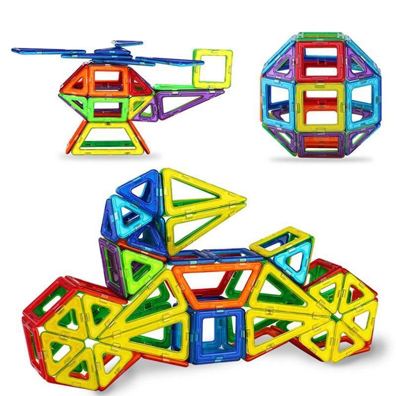3D Magnetic Building Blocks - Set-by-Toys Suited