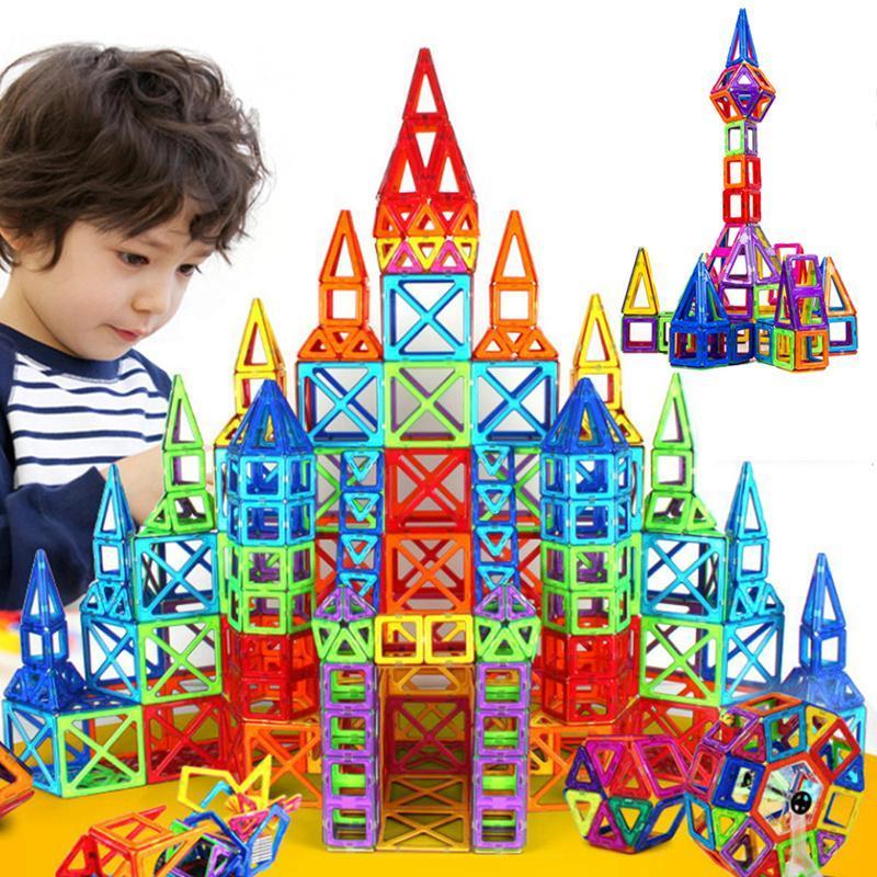 3D Magnetic Building Blocks - Set-by-Toys Suited