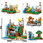 4 in 1 Kids World Legend City Building Toys - 378 Pcs-by-Toys Suited