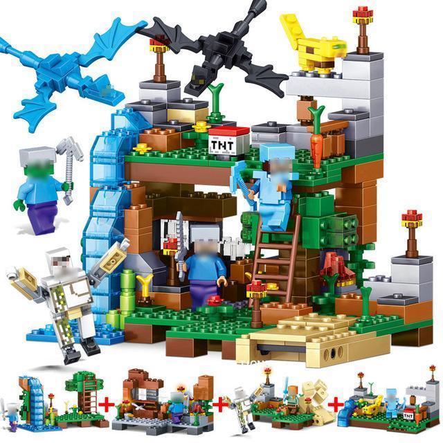 4 in 1 Kids World Legend City Building Toys - 378 Pcs-by-Toys Suited