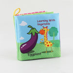 Animal Teacher Cloth Books For Babies Vegetable by Toys Suited