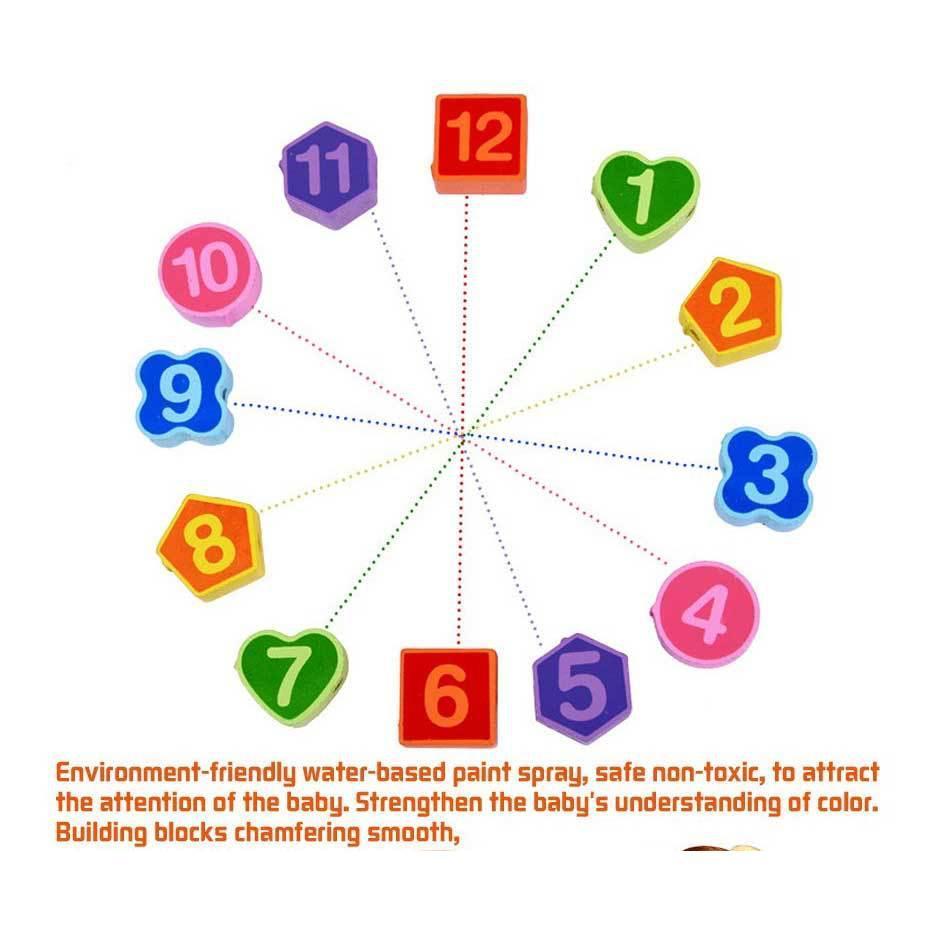 Cartoon Animal Clock Puzzle-by-Toys Suited