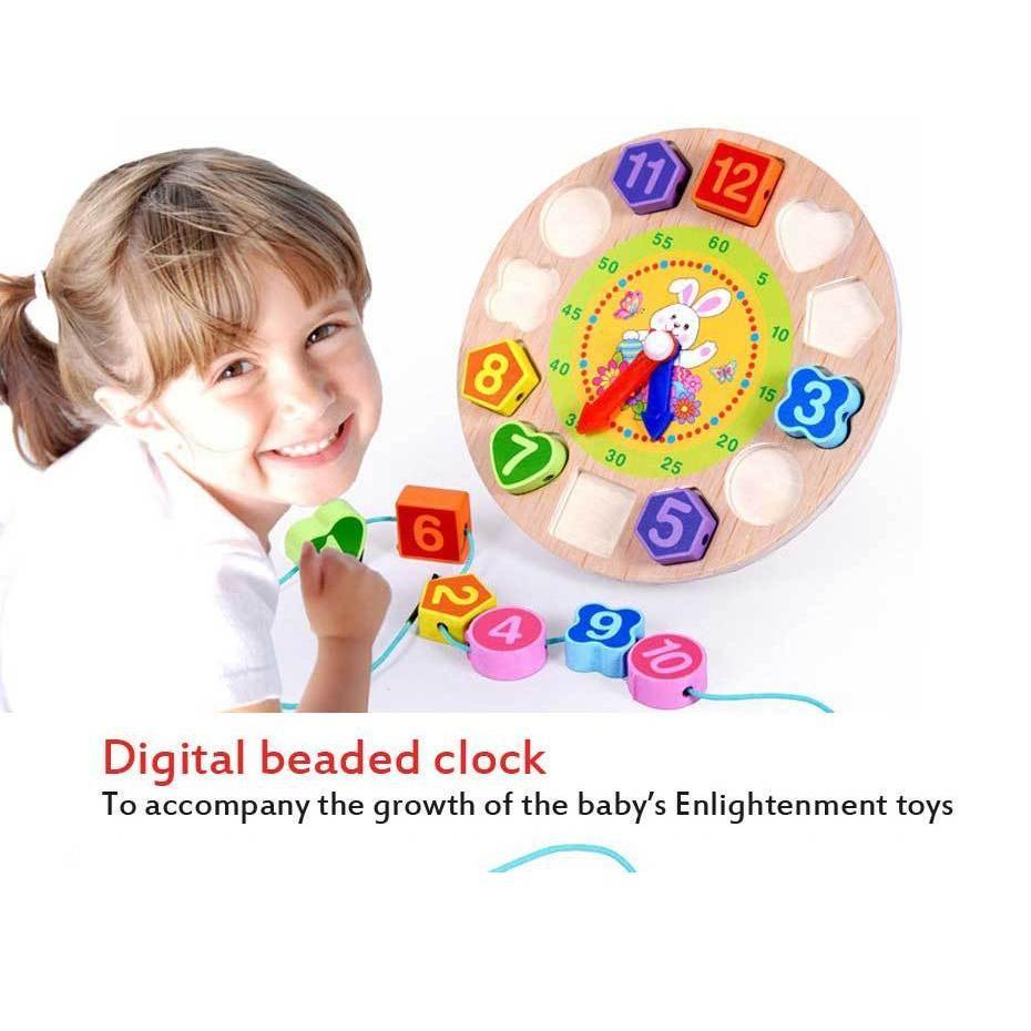 Cartoon Animal Clock Puzzle-by-Toys Suited