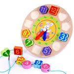 Cartoon Animal Clock Puzzle-by-Toys Suited
