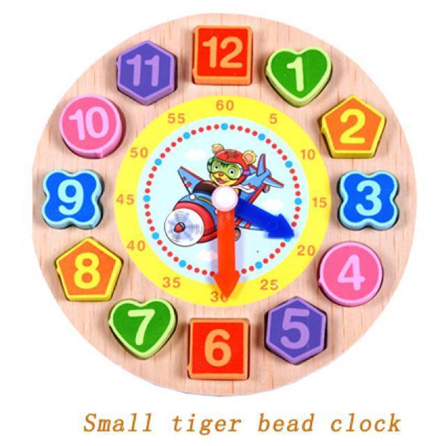 Cartoon Animal Clock Puzzle-Tiger-by-Toys Suited