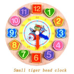 Cartoon Animal Clock Puzzle-Tiger-by-Toys Suited
