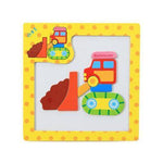 Cartoon Magnetic Puzzles for Toddlers-bulldozer-by-Toys Suited
