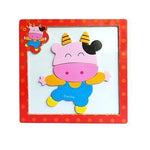 Cartoon Magnetic Puzzles for Toddlers-cattle-by-Toys Suited