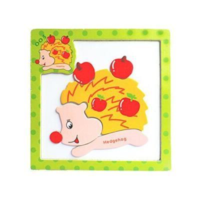Cartoon Magnetic Puzzles for Toddlers-Hedgehog-by-Toys Suited