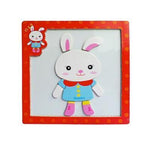 Cartoon Magnetic Puzzles for Toddlers-Rabbit-by-Toys Suited