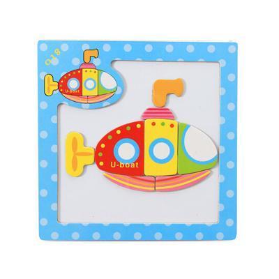 Cartoon Magnetic Puzzles for Toddlers-U-boat-by-Toys Suited