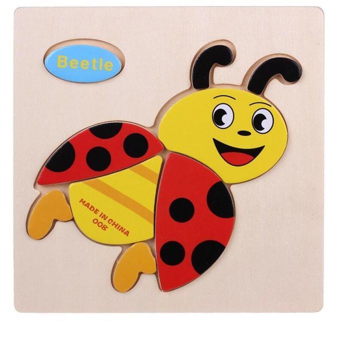 Cartoon Matching Shape Puzzle-Beetle-by-Toys Suited