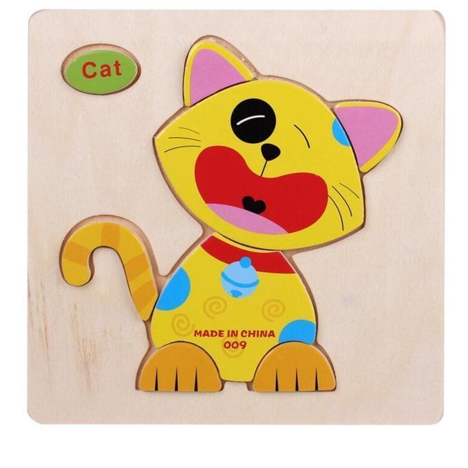 Cartoon Matching Shape Puzzle-Cat-by-Toys Suited