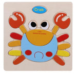 Cartoon Matching Shape Puzzle-Crab-by-Toys Suited