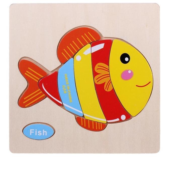 Cartoon Matching Shape Puzzle-Fish-by-Toys Suited