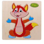 Cartoon Matching Shape Puzzle-Fox-by-Toys Suited