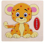 Cartoon Matching Shape Puzzle-Leopard-by-Toys Suited