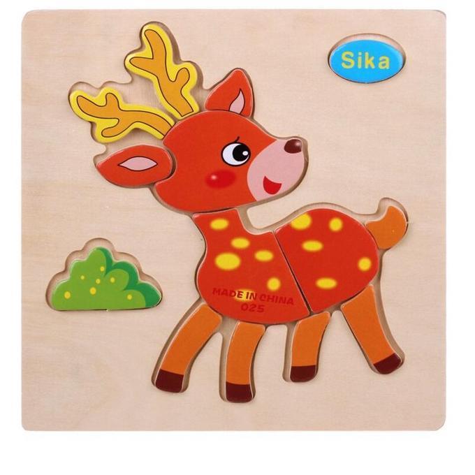 Cartoon Matching Shape Puzzle-Sika-by-Toys Suited