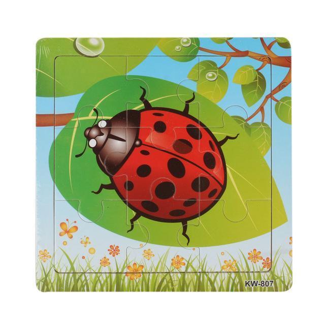 Cartoon Piece Jigsaw Puzzle-Beetle-by-Toys Suited