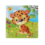 Cartoon Piece Jigsaw Puzzle-Leopard-by-Toys Suited