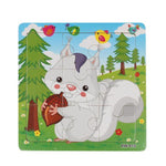 Cartoon Piece Jigsaw Puzzle-Squirrel-by-Toys Suited