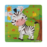 Cartoon Piece Jigsaw Puzzle-Zebra-by-Toys Suited