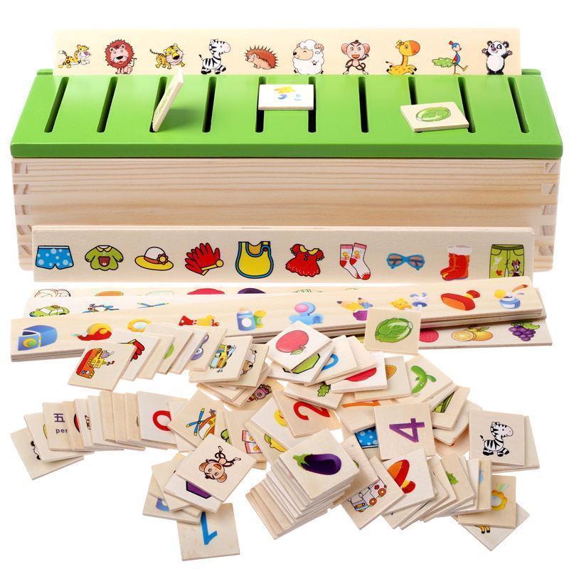 Cartoon Pieces Matching Toy - Set-by-Toys Suited