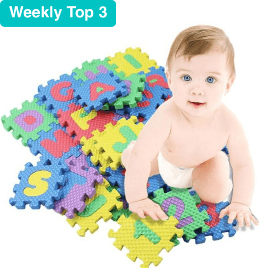 Weekly Top 3 - Children Educational Foam Mat-by-Toys Suited