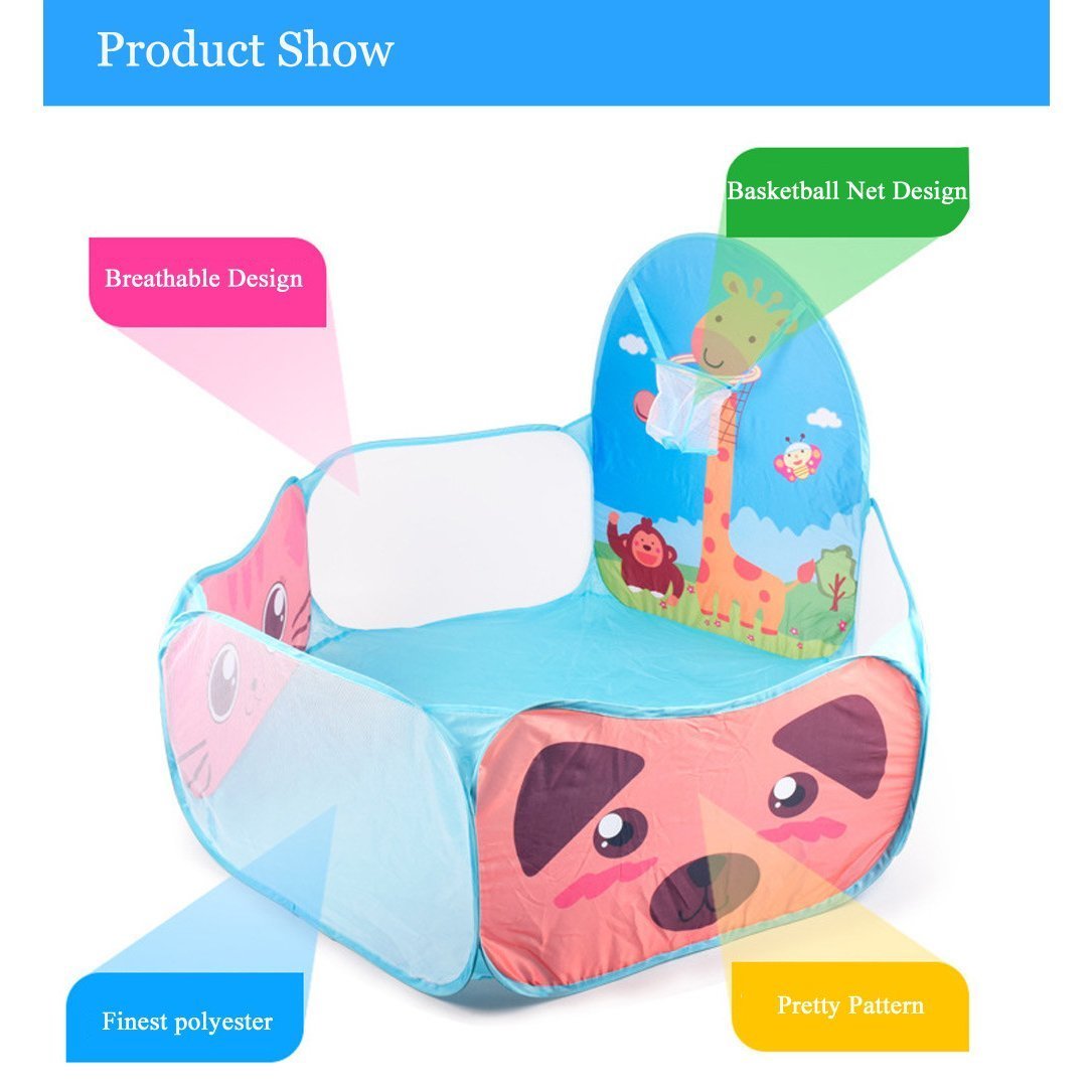 Children Foldable Ball Kit Playground-by-Toys Suited