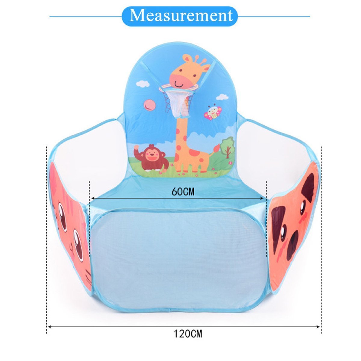 Children Foldable Ball Kit Playground-by-Toys Suited