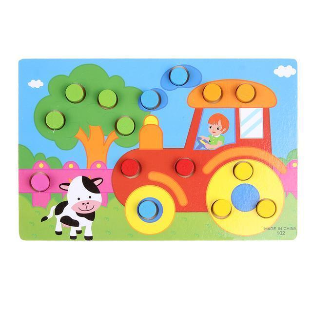 Color Learning Toys for Children-Farm-by-Toys Suited