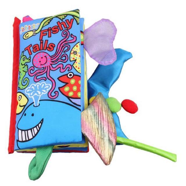 Fascinate Tails Books For Babies-fishy tails-by-Toys Suited