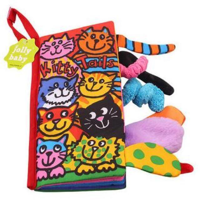 Fascinate Tails Books For Babies-kitty tails-by-Toys Suited