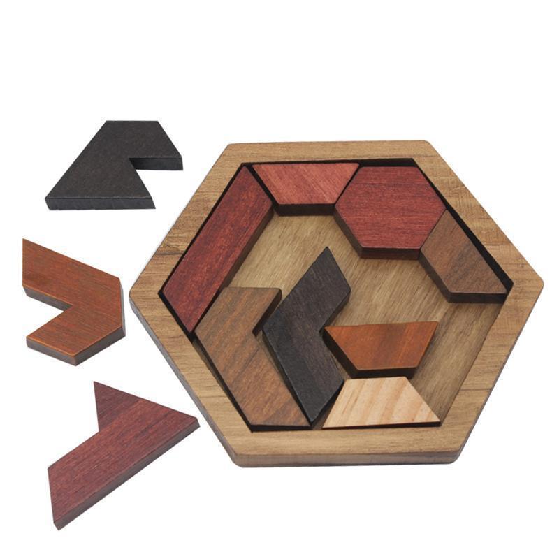 Geometric Shape Tangram Puzzle by Toys Suited
