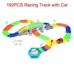 Kids Car Racing Track-192pcs 1 Car-by-Toys Suited
