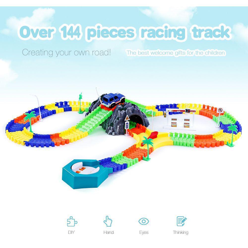 Kids Car Racing Track-by-Toys Suited