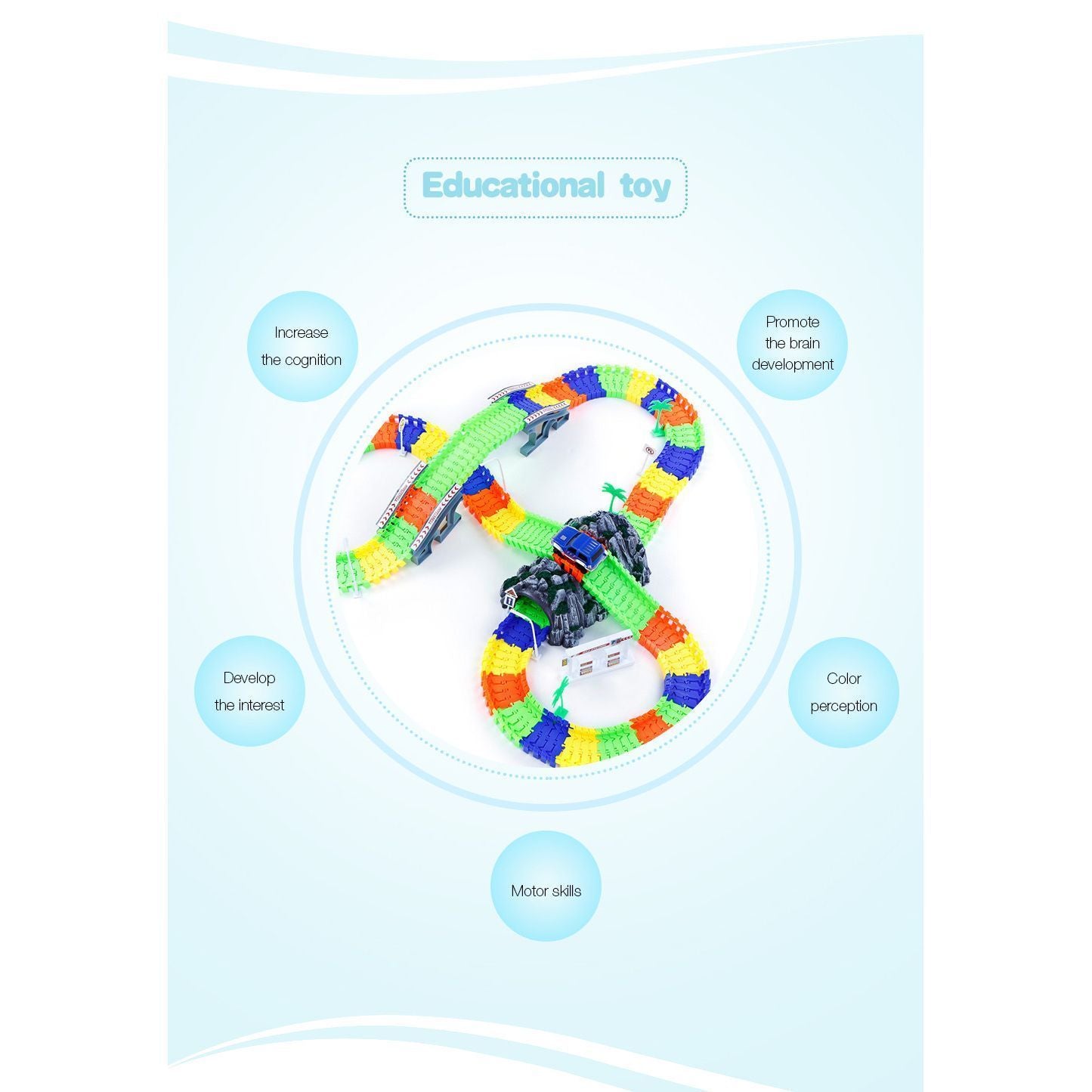 Kids Car Racing Track-by-Toys Suited