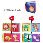 Personalized Education Cloth Books For Babies-Wild Animals-by-Toys Suited