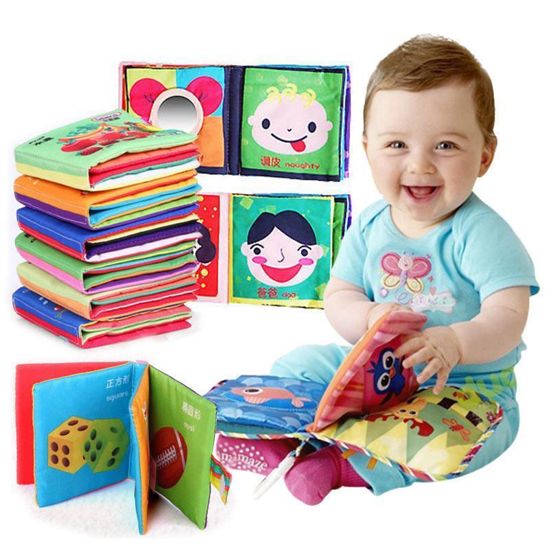 Personalized Education Cloth Books For Babies by Toys Suited