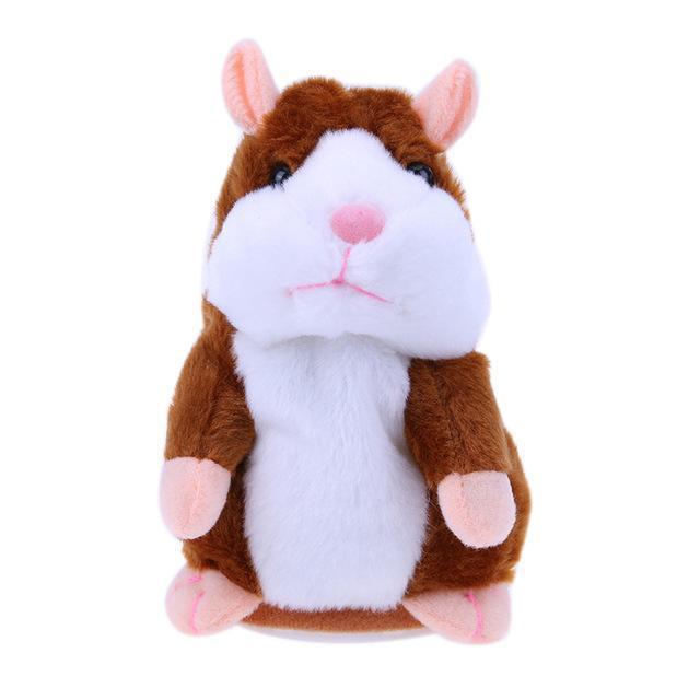 Talking Hamster Toy Dark Khaki by Toys Suited