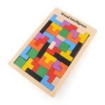 Tetris Wooden Puzzle Toys by Toys Suited