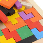 Tetris Wooden Puzzle Toys by Toys Suited