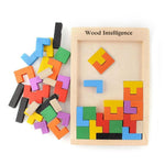 Tetris Wooden Puzzle Toys by Toys Suited