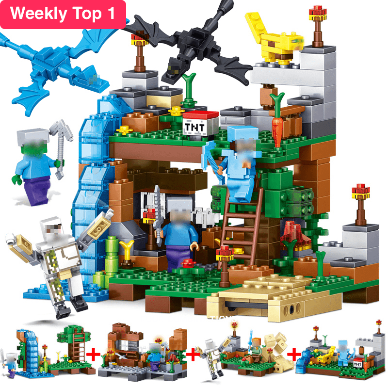 4 in 1 Kids World Legend City Building Toys - 378 Pcs-by-Toys Suited