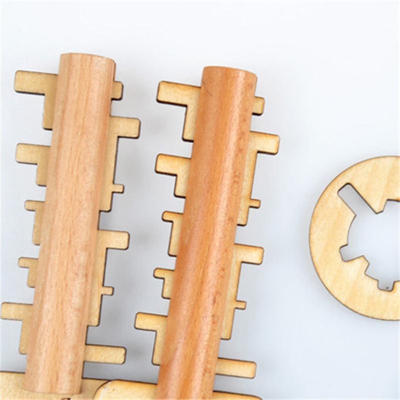Wooden Brain Teaser Puzzle-by-Toys Suited